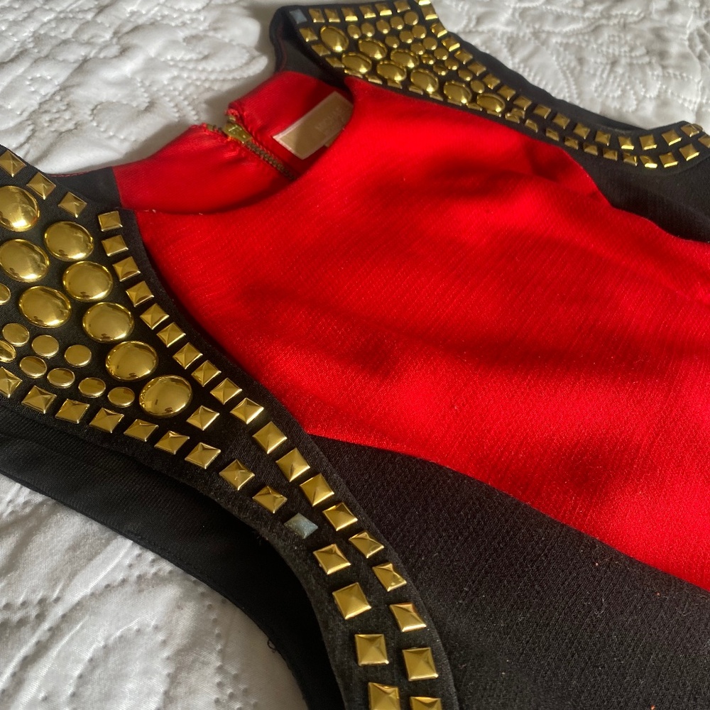Red Michael Kors dress